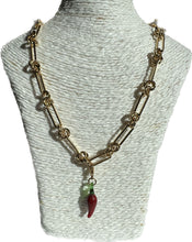 Load image into Gallery viewer, COLLAR + CHARM JALAPEÑO
